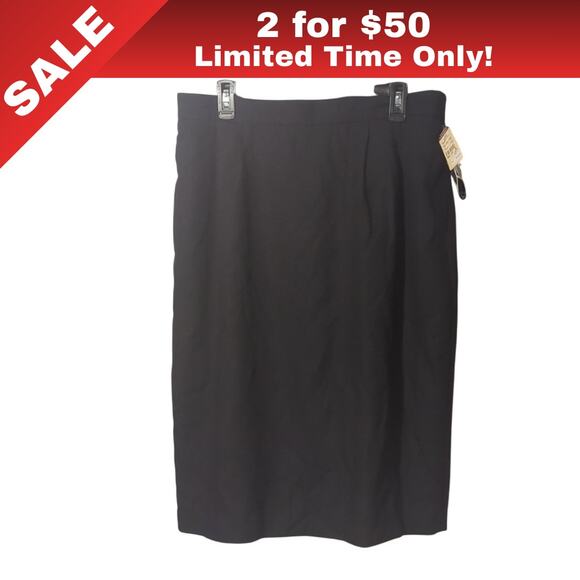 [Sale: 2 for $50!] NWT Maggie McNaughton Straight Skirt | Size 18W 0191 - Picture 1 of 9